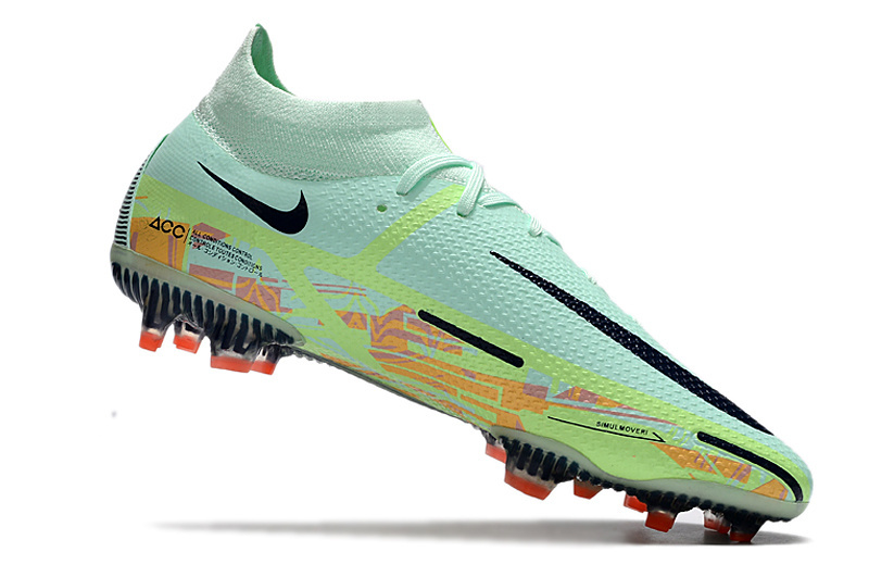 Nike Phantom GT2 Elite FG Verde Claro (cano alto) - Imagem 3