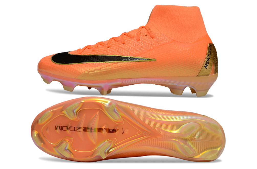 Nike Air Zoom Mercurial Superfly 10 Elite FG Laranja (cano alto) - Imagem 2