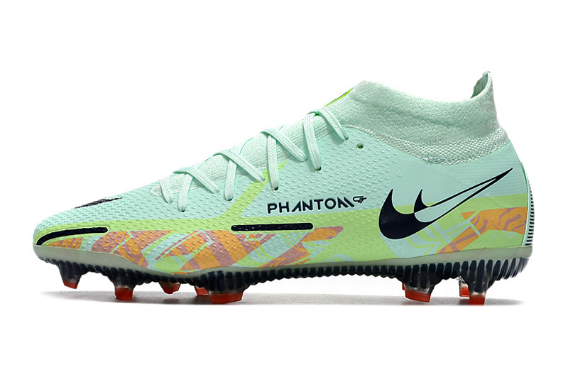 Nike Phantom GT2 Elite FG Verde Claro (cano alto) - Imagem 7