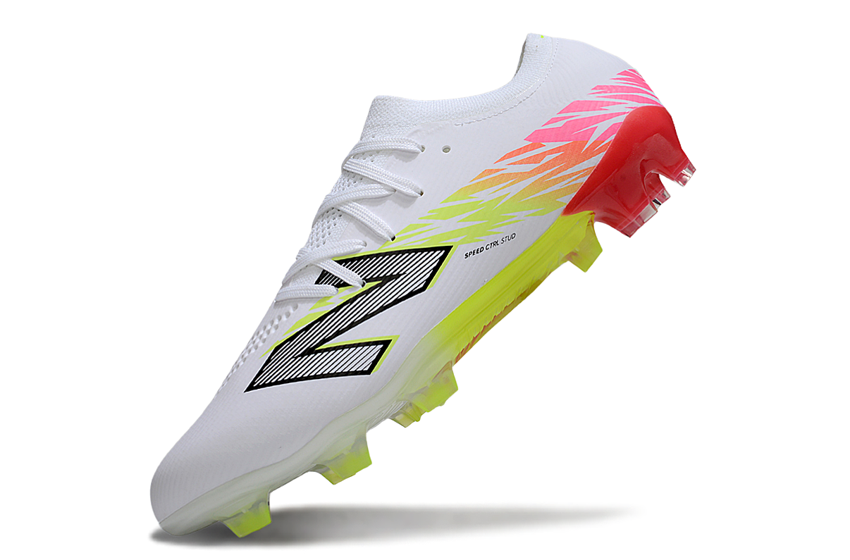 New Balance Furon V8 Elite FG Verde e Laranja - Imagem 4