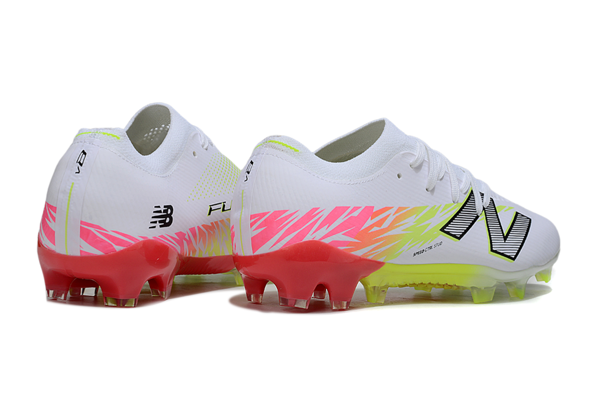 New Balance Furon V8 Elite FG Verde e Laranja - Imagem 7