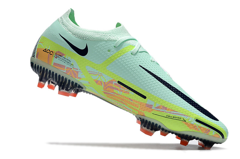 Nike Phantom GT2 Elite FG Verde Claro (cano baixo) - Imagem 3