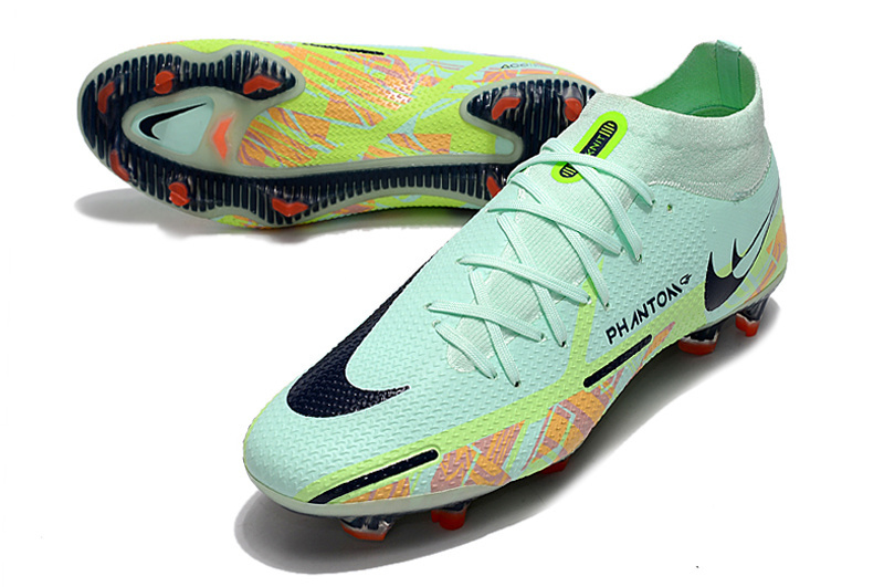 Nike Phantom GT2 Elite FG Verde Claro (cano alto) - Imagem 8