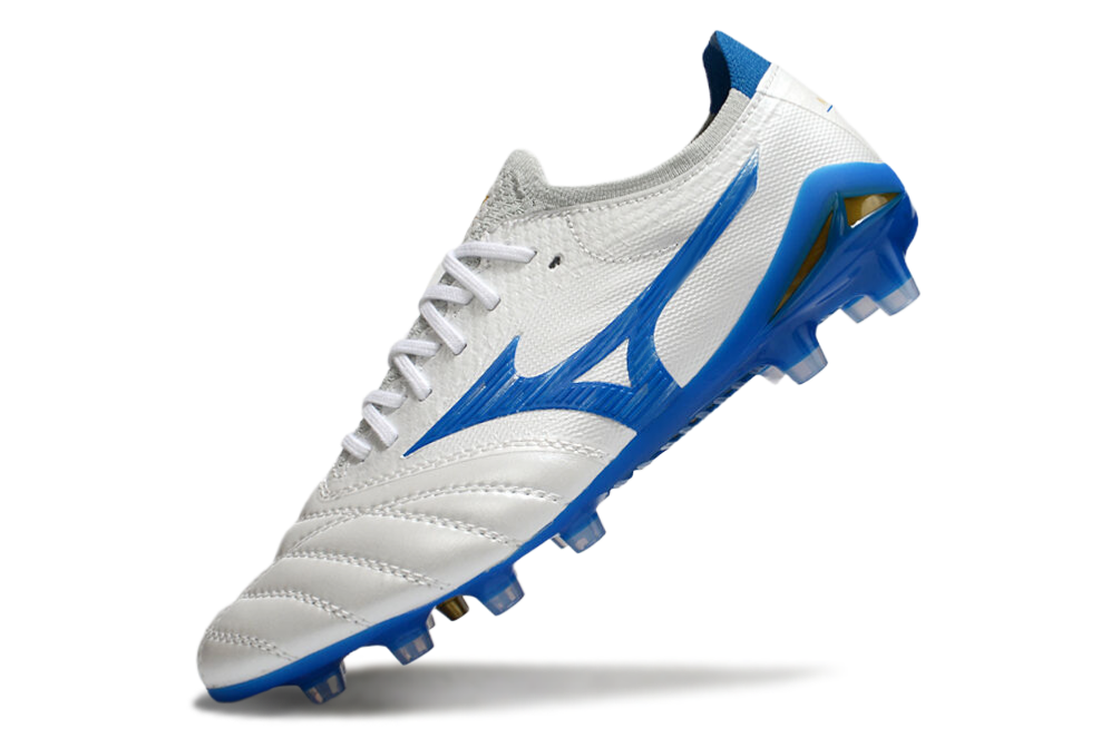 Mizuno Morelia Neo 4 Campo - Branco/Azul - Imagem 6