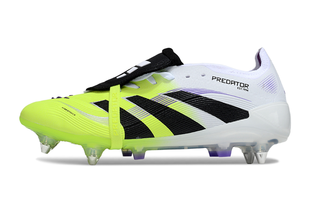 Adidas Predator 25 Elite Tongue FG - Branco Verde - Imagem 7