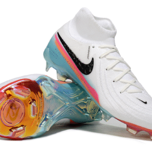 Nike Phantom Luna 2 Elite FG Branco, Rosa e Azul