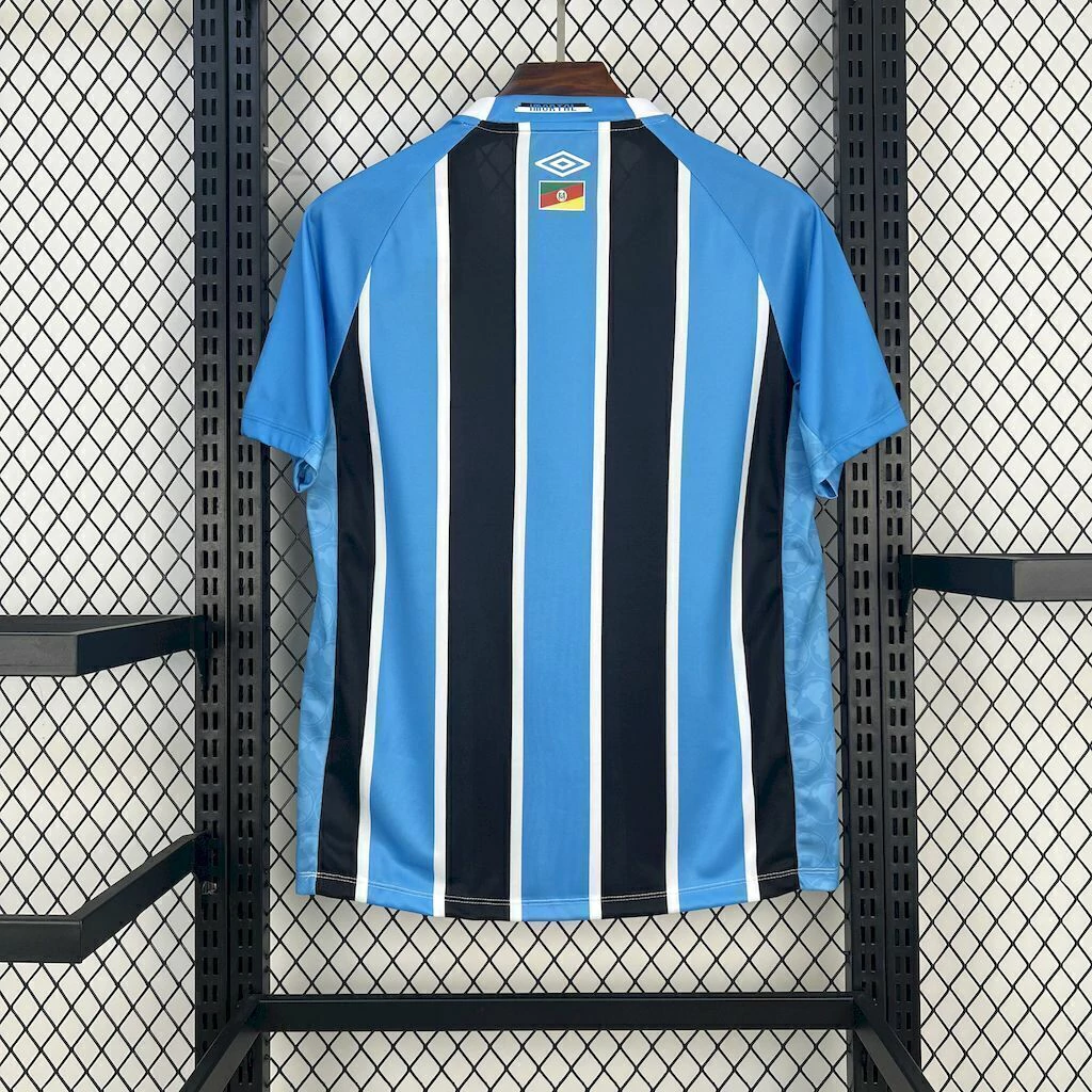 Camisa do Grêmio Umbro I 2025 Jogador Patch Sul-Americana Masculina - Imagem 4