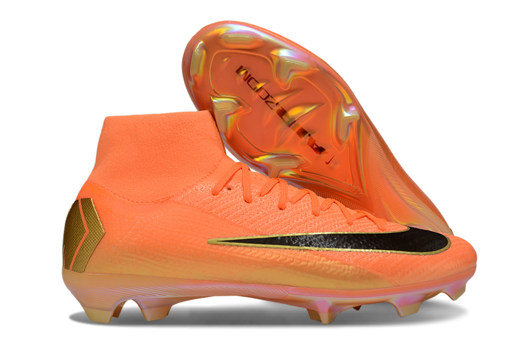 Nike Air Zoom Mercurial Superfly 10 Elite FG Laranja (cano alto) - Imagem 7