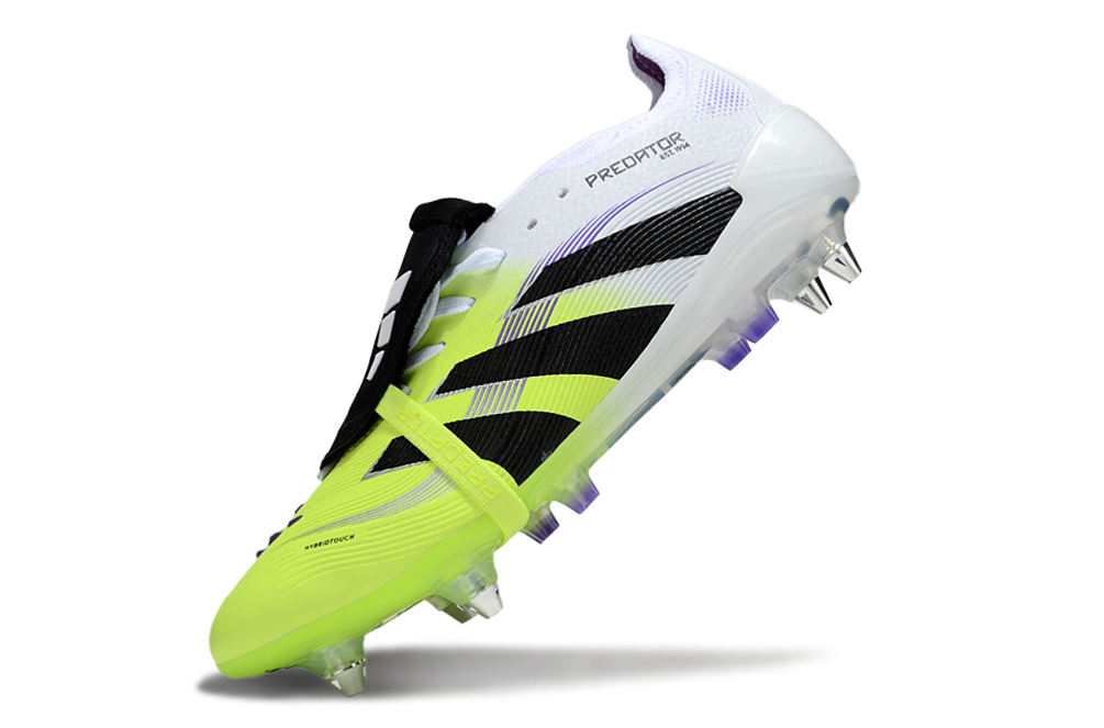 Adidas Predator 25 Elite Tongue FG - Branco Verde - Imagem 4