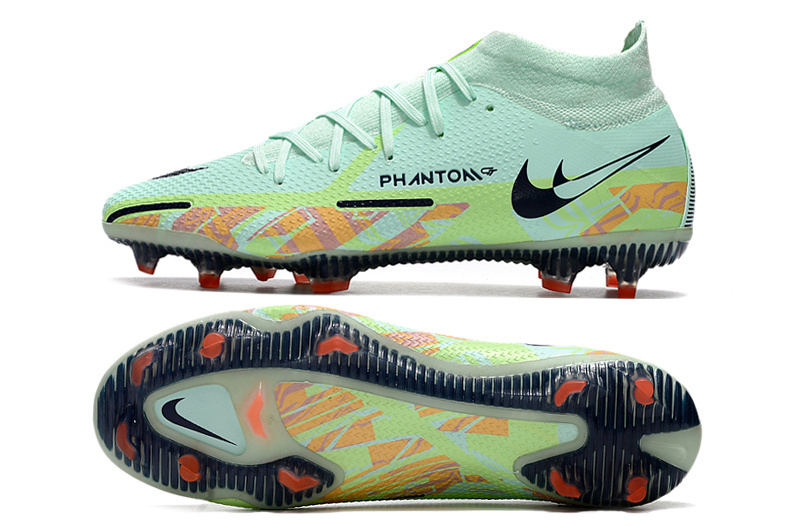 Nike Phantom GT2 Elite FG Verde Claro (cano alto) - Imagem 2