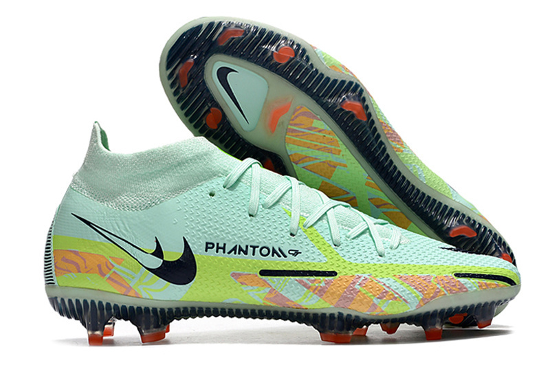 Nike Phantom GT2 Elite FG Verde Claro (cano alto) - Imagem 5
