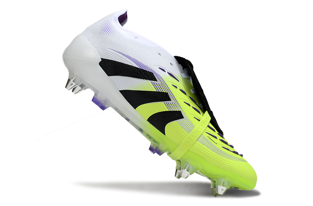 Adidas Predator 25 Elite Tongue FG - Branco Verde - Imagem 3