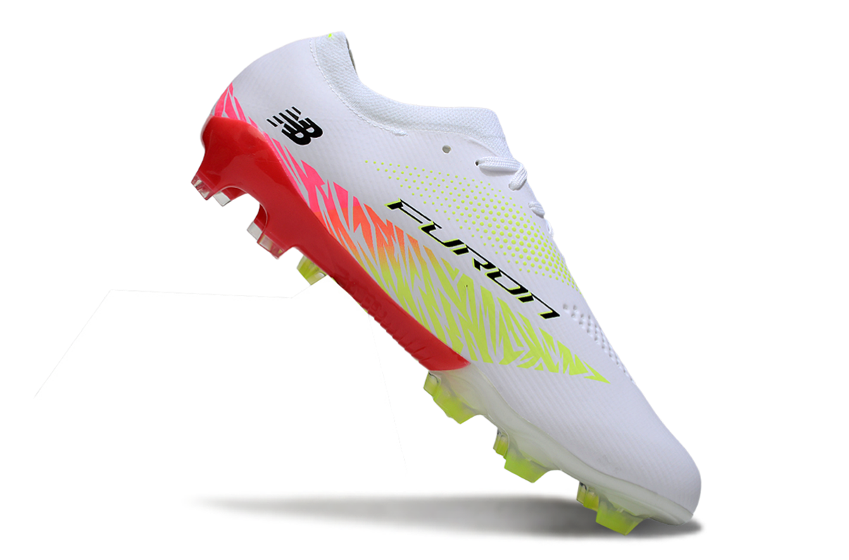 New Balance Furon V8 Elite FG Verde e Laranja - Imagem 3
