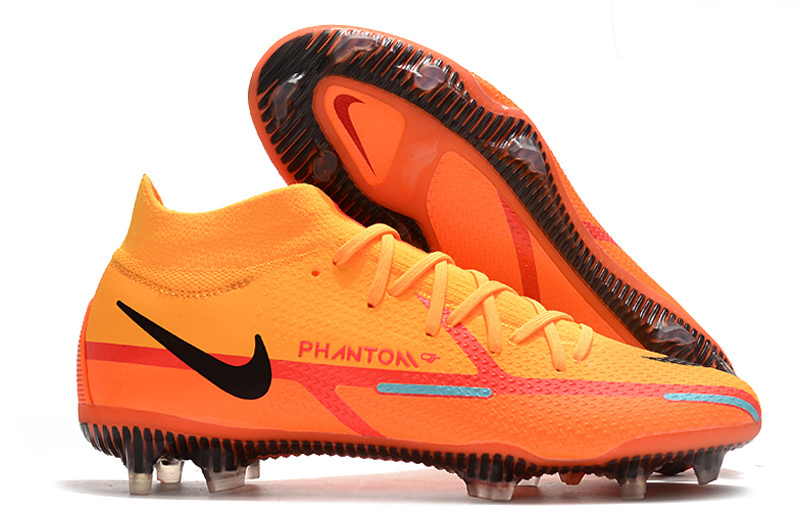 Nike Phantom GT2 Elite FG laranja neon (cano alto) - Imagem 2