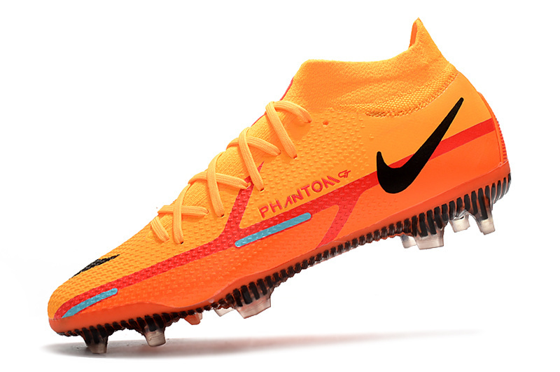 Nike Phantom GT2 Elite FG laranja neon (cano alto) - Imagem 5