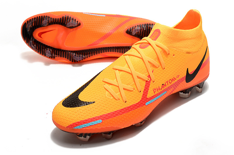 Nike Phantom GT2 Elite FG laranja neon (cano alto) - Imagem 8