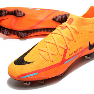 Nike Phantom GT2 Elite FG laranja neon (cano alto)