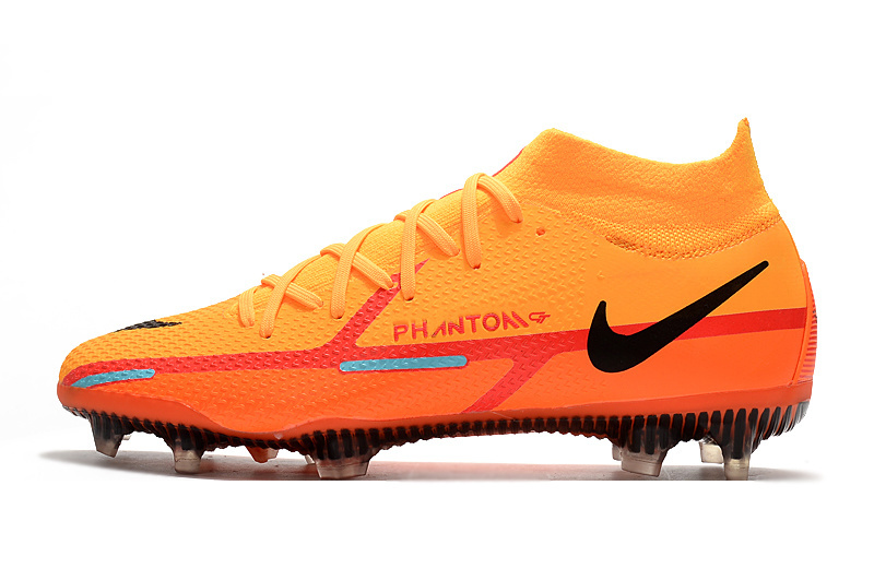 Nike Phantom GT2 Elite FG laranja neon (cano alto) - Imagem 7