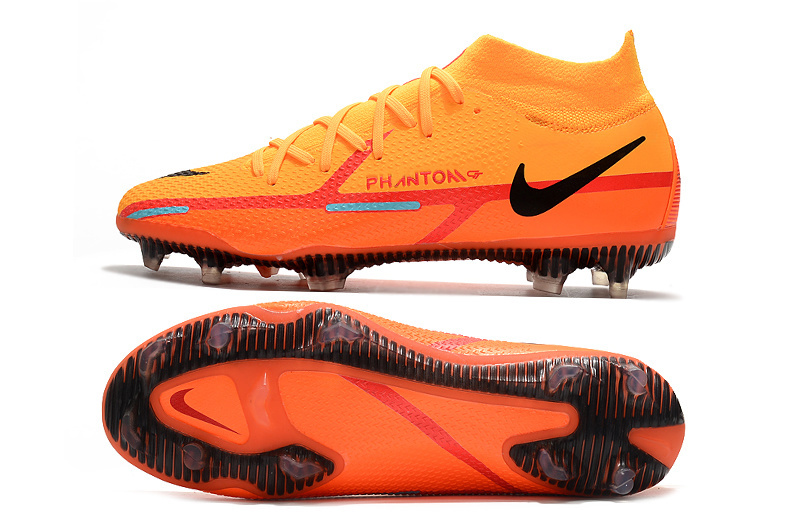 Nike Phantom GT2 Elite FG laranja neon (cano alto) - Imagem 3