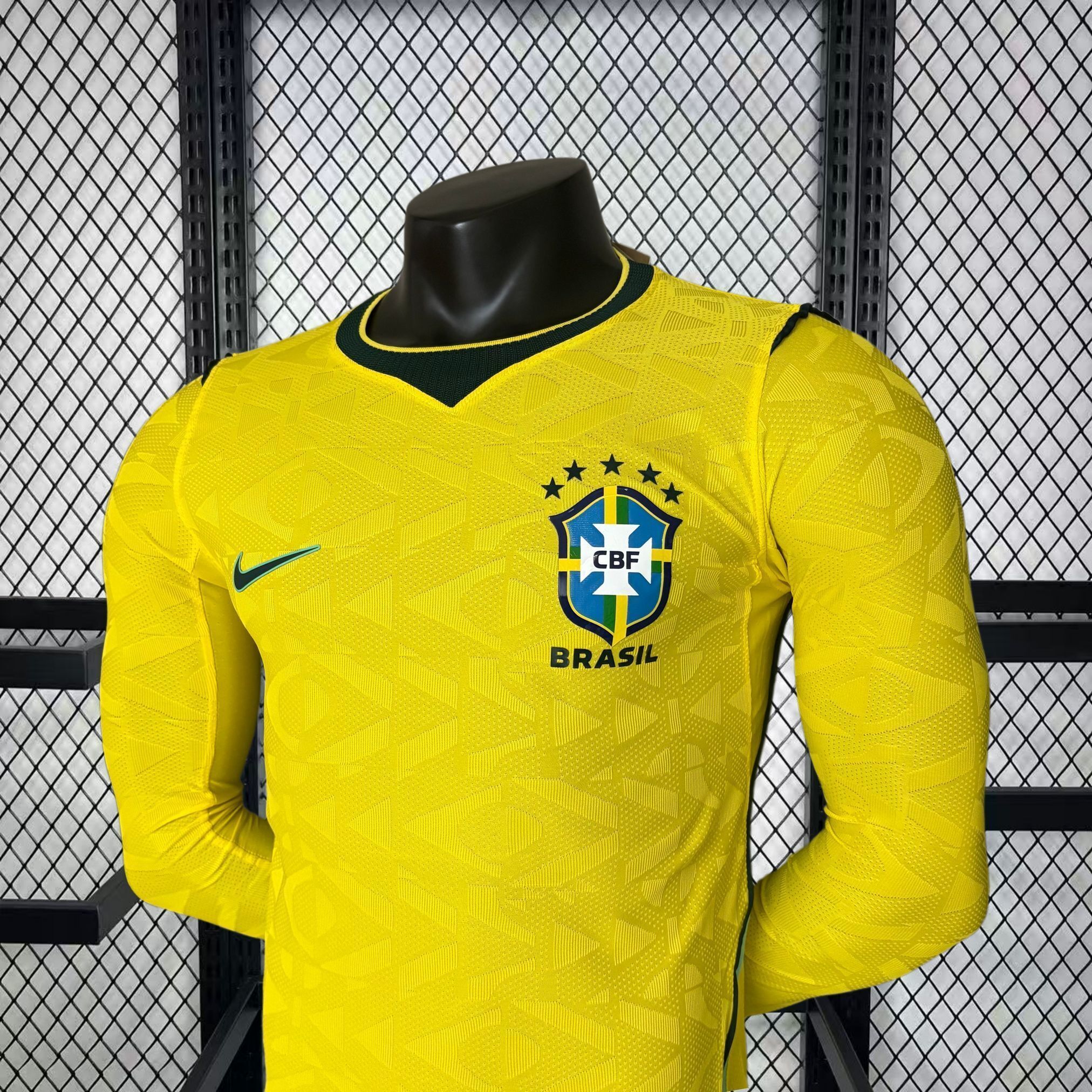Camisa Manga Longa Brasil Titular Copa do mundo 26/27 - Imagem 2